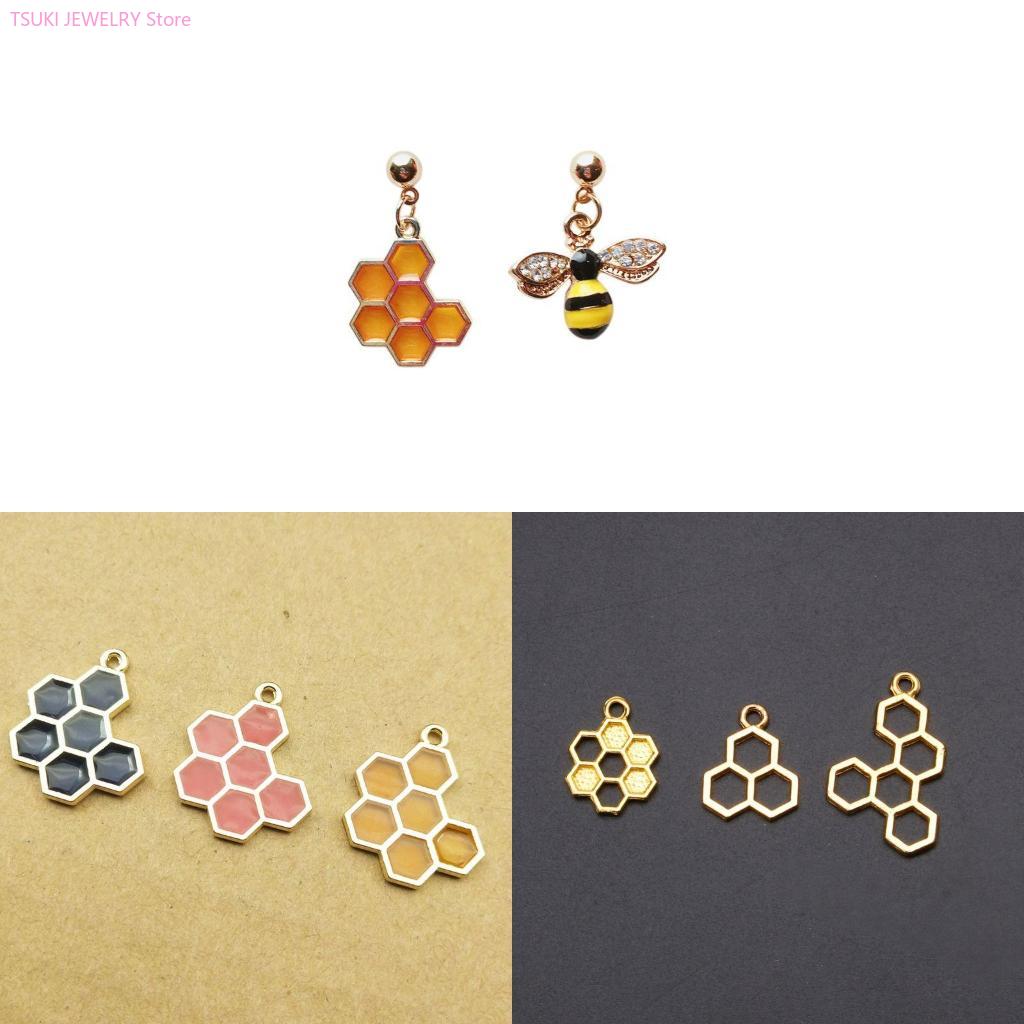 Bezels Set Pendant - 62KE 10x/مجموعة الذهب العسل قلادة فارغة
