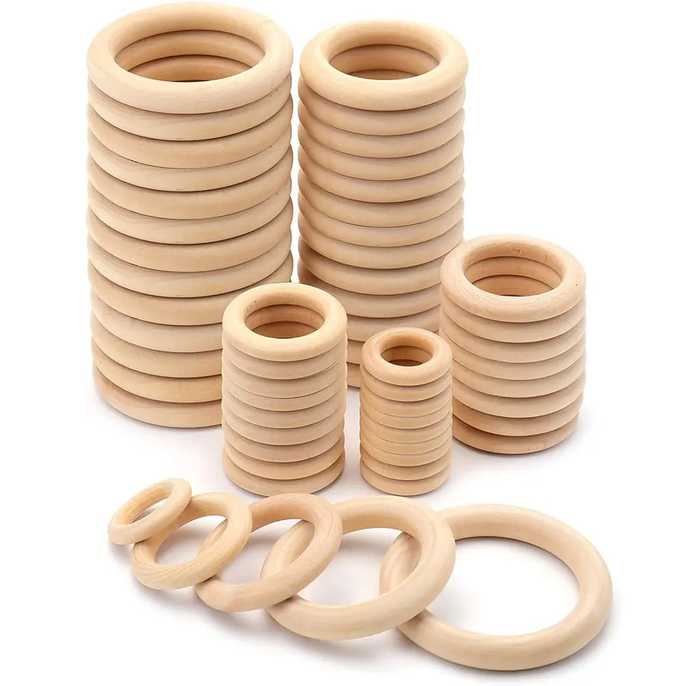 Wood Ring Blank - حلقات خشبية صلبة غير مكتملة الصنع