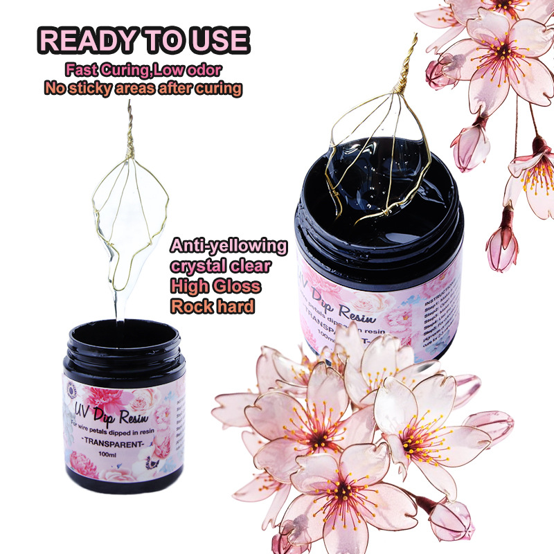 Flower Preservation Resin - صمغ راتنج الأشعة فوق البنفسجية لصنع