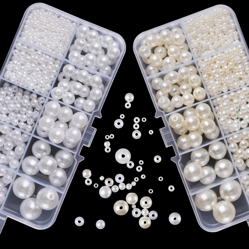 Resin Craft Kit - 800 قطعة الاصطناعي فو اللؤلؤ الراتنج