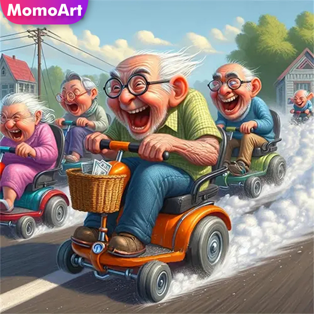 Resin Craft Kit - Momoart 5D DIY الماس الفسيفساء الرجل