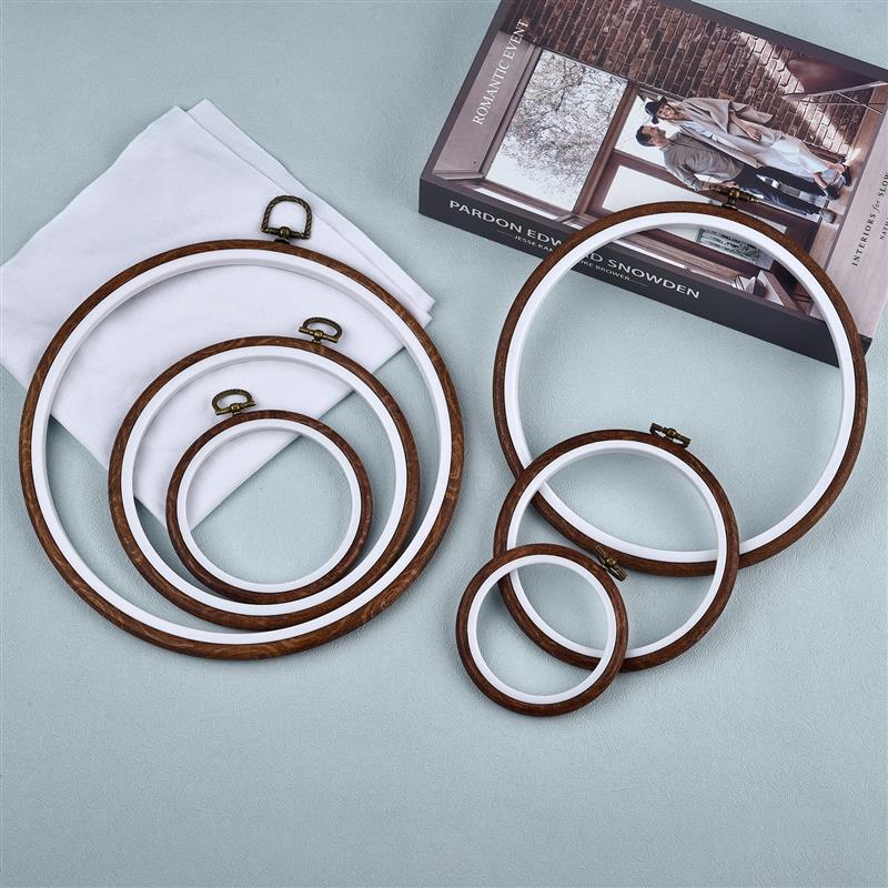 الجولة البيضاوي خشبية اللون حل - مراجعة Wood Ring Blank وسعره