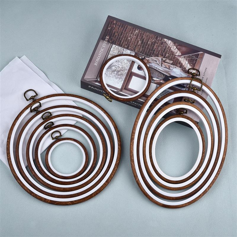 الجولة البيضاوي خشبية اللون حل - مراجعة Wood Ring Blank وسعره