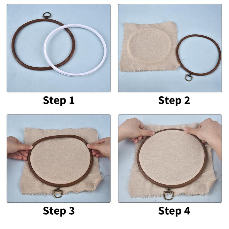 الجولة البيضاوي خشبية اللون حل - مراجعة Wood Ring Blank وسعره
