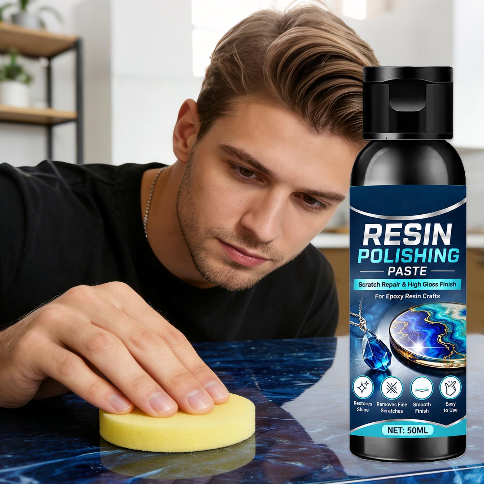 معجون تلميع الراتنج 50 مل، مزي - مراجعة Resin Craft Workshop وسعره