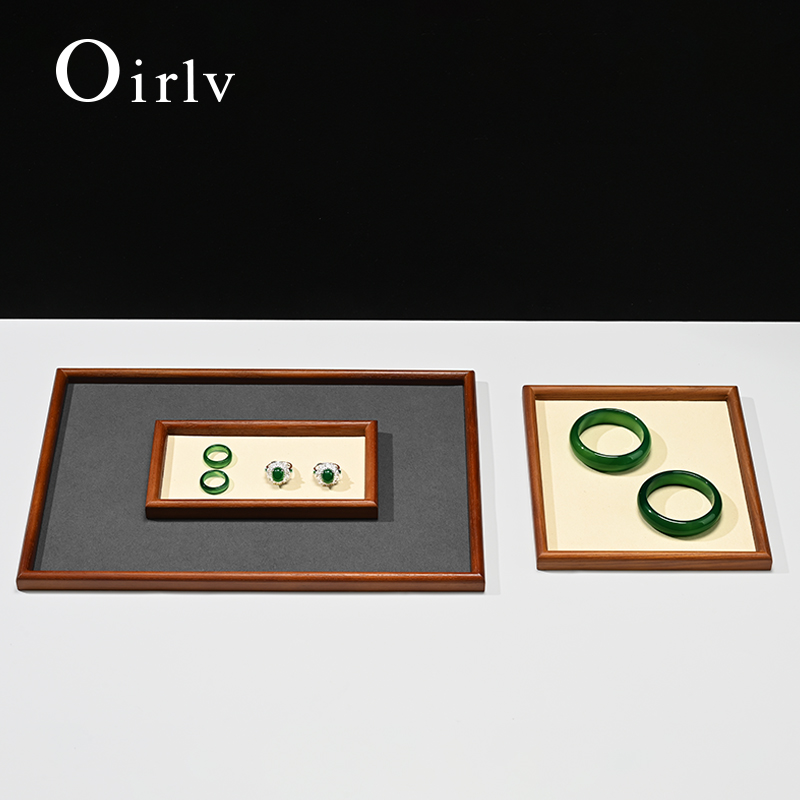 صينية مجوهرات خشبية من Oirlv ب - مراجعة Wood Ring Blank وسعره