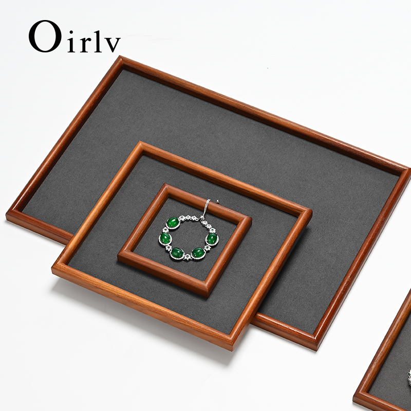 صينية مجوهرات خشبية من Oirlv ب - مراجعة Wood Ring Blank وسعره