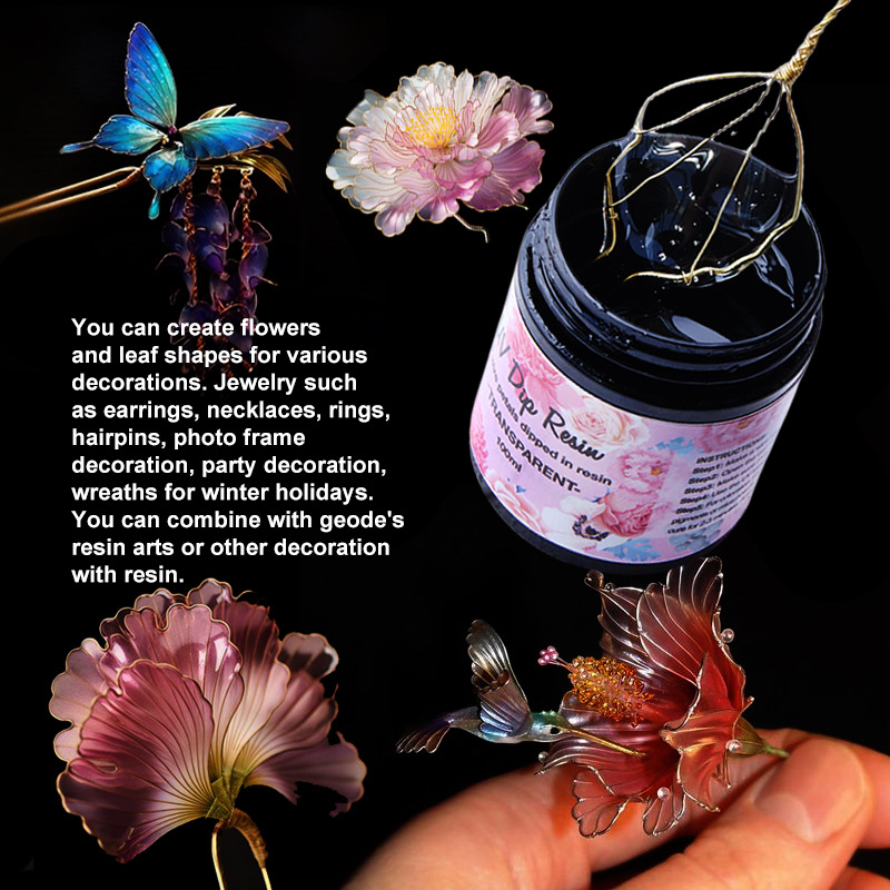 صمغ راتنج الأشعة فوق البنفسجية - مراجعة Flower Preservation Resin وسعره