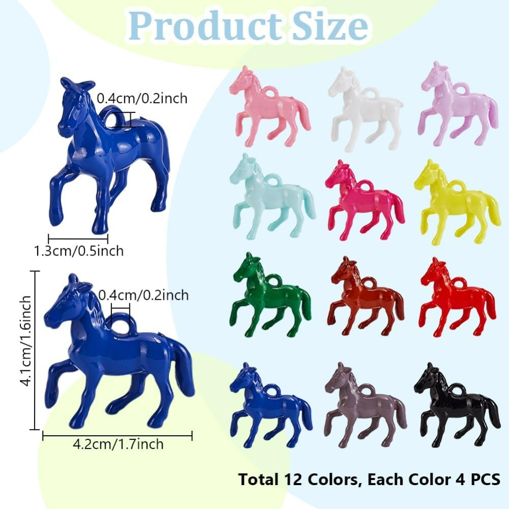 48 قطعة المعلقات الاكريليك مبه - مراجعة Resin Craft Kit وسعره