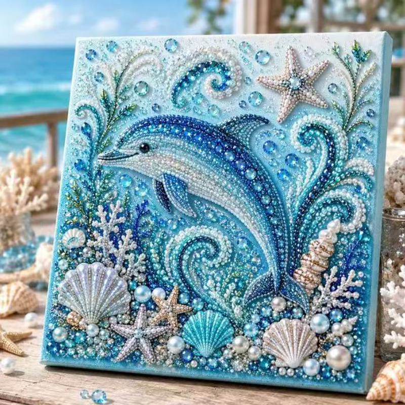 طقم رسم اللؤلؤ الماسي المحيطي  - مراجعة Resin Craft For Beginners وسعره